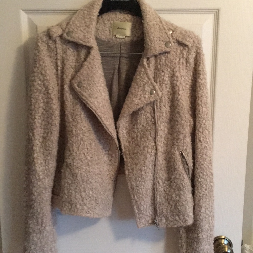 Fun moto jacket from Anthropologie
